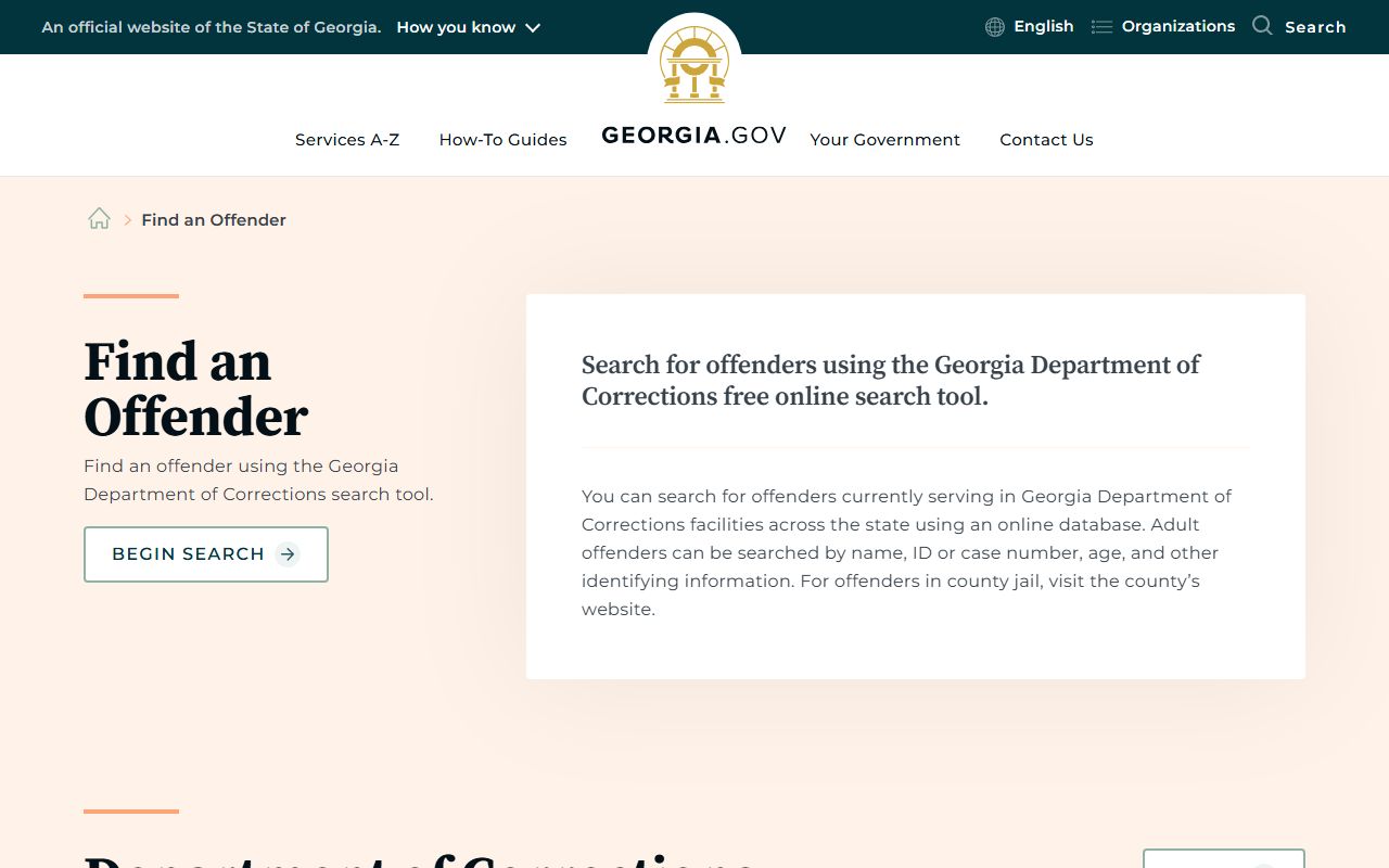 Greene County arrest records Georgia.gov find offender guide