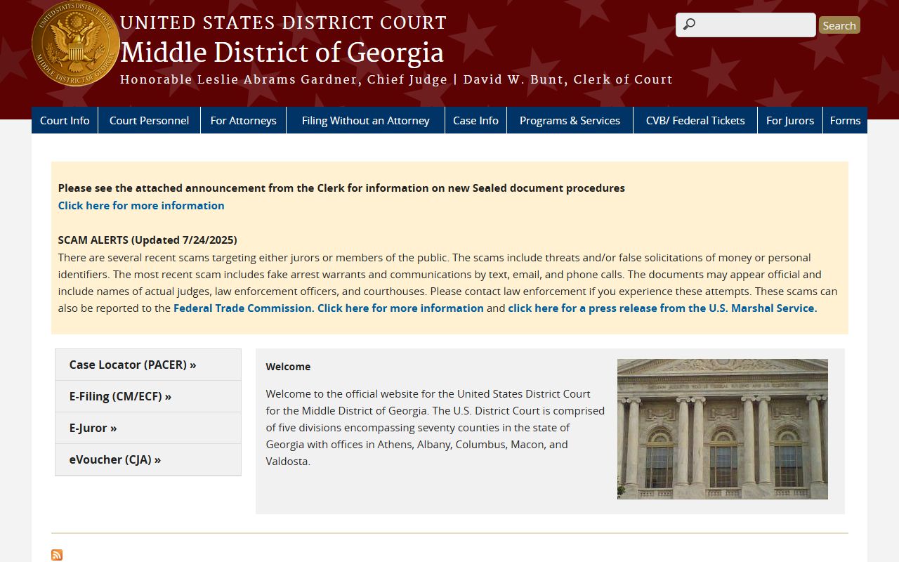 Greene County court dockets Middle District of Georgia