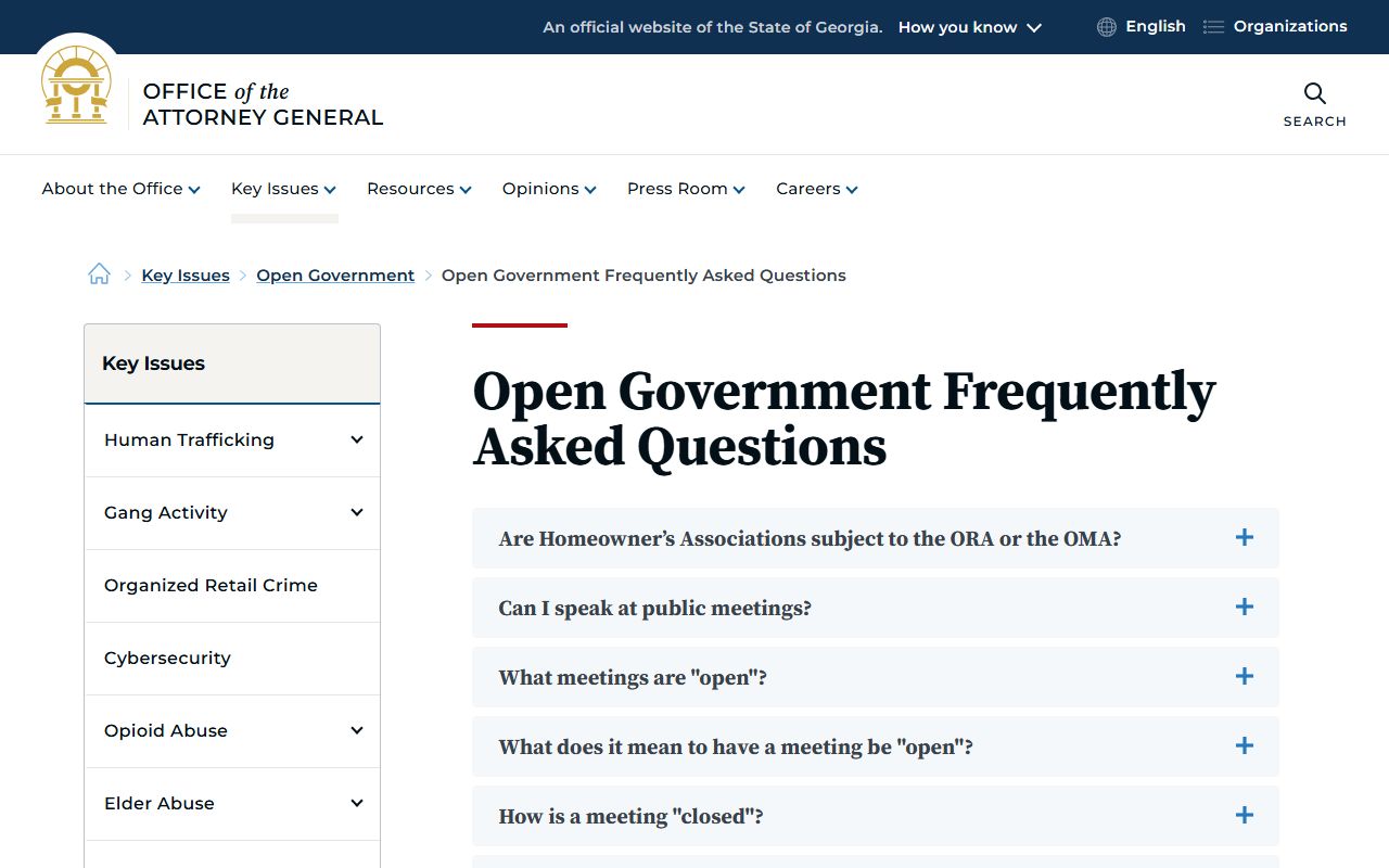 Greene County court records Georgia open government FAQ