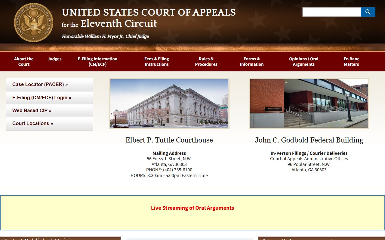 Greene County traffic court records Eleventh Circuit source