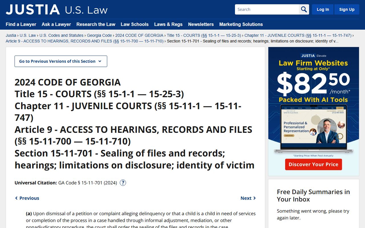 Greene County warrant records juvenile sealing statute source